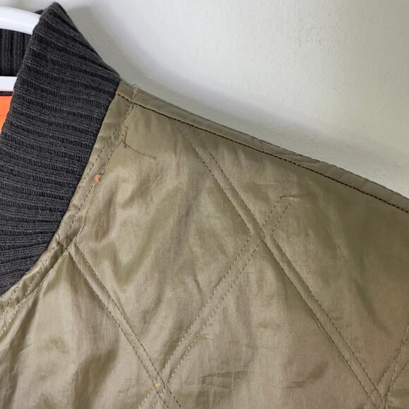 Vintage JCPenney Towncraft Mens XL Vest Reversible Hunting Outdoor Utility Nylon - Picture 6 of 12